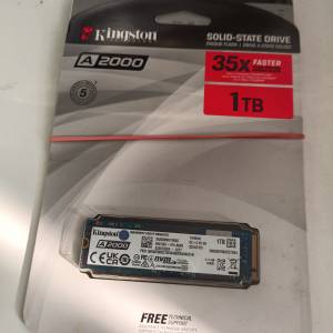 Kingston A2000 M.2 2280 NVMe 1TB SSD
