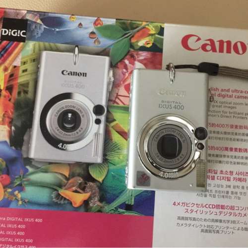 🌸😍全套有盒,Canon DCC IXIS400 數碼相機，0手，少用，日本制造