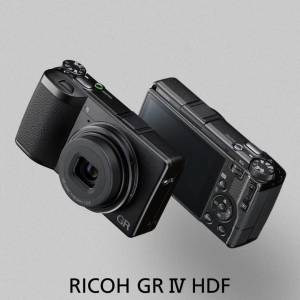 全新 Ricoh GR IV HDF (GR4代) + GF2 閃燈 + GC12 皮套