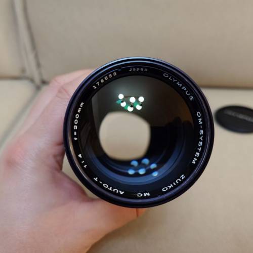 Olympus OM Zuiko 200mm f/4 新淨遠攝鏡頭 有內置遮光罩Hood 200 f4 適合生態攝影 ...