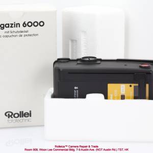 Mint in box Rolleiflex 6008 之 6x6 後背【220】Back Yellow Label 一次裝片可影2...