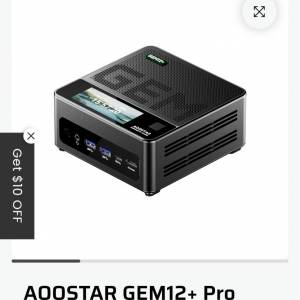 aoostar gem 12 pro + 8845hs 16gb 512gb