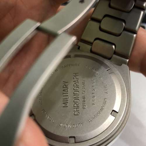 TUTIMA Military Chronograph (Military面) 760-02 (TI) Full Set