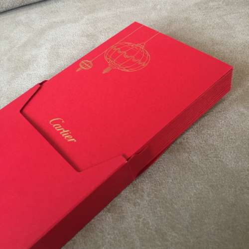 CARTIER New Year Envelope (Collectible) NEW 全新 卡地亞 利是封 盒裝 紀念品