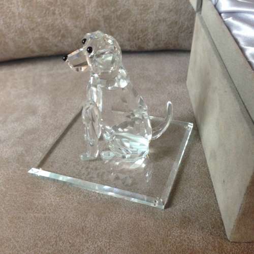 HSBC Crystal Dog in Box Chinese Zodiac (Collectible) NEW 全新 匯豐 水晶 狗 盒...