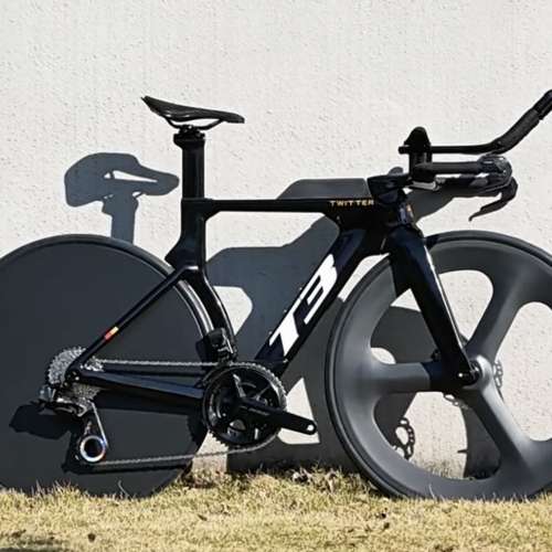 2026 TWITTER 騅特 T3（鐵三TT）電變24速 桶軸油剎碳纖維公路車 送水架前後蛙燈