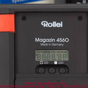 Rollei Magazin 4560 w/ Magazin Adapter, mint in box, all box & papers $