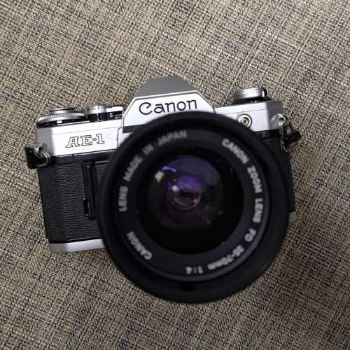 Canon AE-1+ FD 35-70mm F4 #菲林入門必備 #文青 #經典之作 #FM2 #om2 #菲林相機