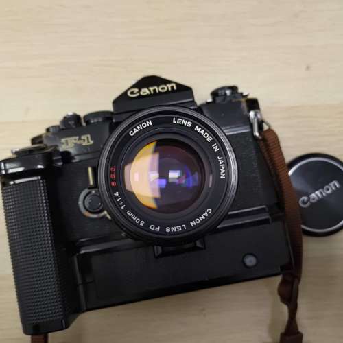 Canon F-1 旗艦機王+ 50mm S.S.C F1.4 連直倒 #菲林機殿堂 #FD旗艦機王 #文青 #經典...
