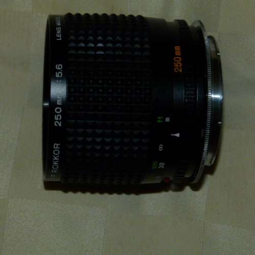 Minolta 250MM f5.6 Reflex Lens Canon mount