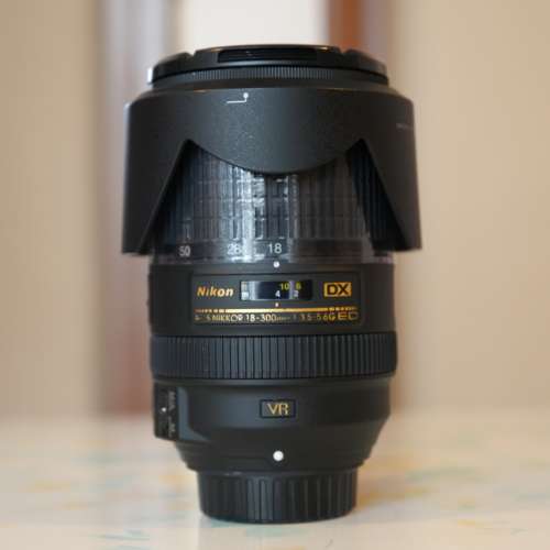 Nikkor (AF-S) 18-300mm f/3.5-5.6G ED (DX) & Nikon FTZ Adapter (套裝)