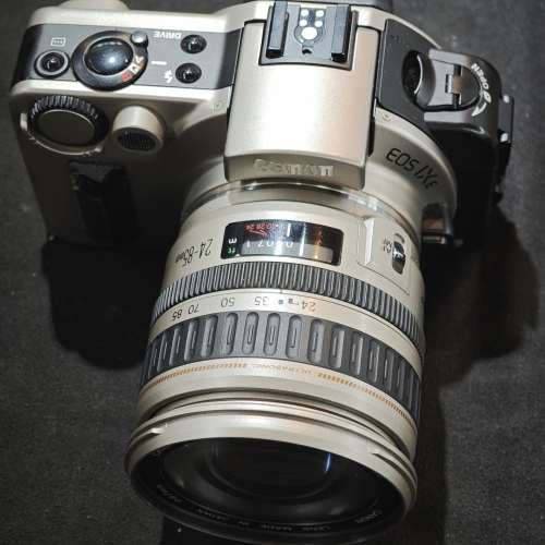 canon EOS IXE 佳能 + 24-85 USM 24mm 85mm 24 85 菲林機 膠片機 film Camera 功能...