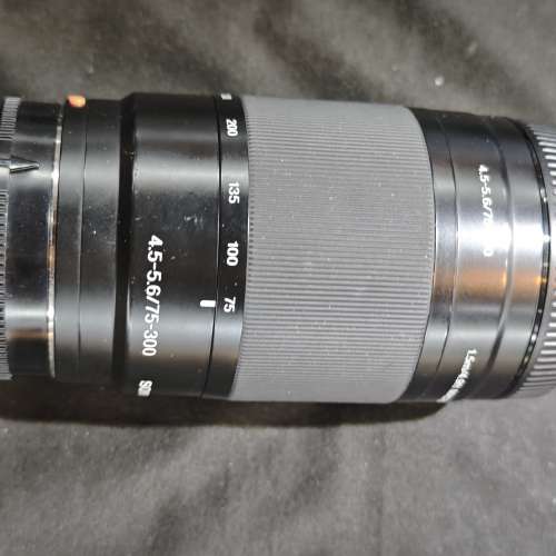 sony 75-300 索尼 75mm 300mm 75 300 MACRO for A mount ( NO for sony E ) 功能正...