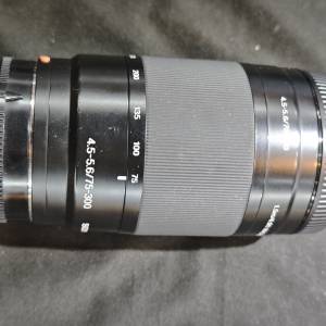 sony 75-300 索尼 75mm 300mm 75 300 MACRO for A mount ( NO for sony E ) 功能正...