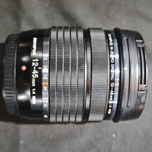 OLYMPUS 12-45/4 PRO M43 奧林巴斯 12mm 45mm 12 45 冇盒冇單冇證冇罩 鏡片冇花冇霉...