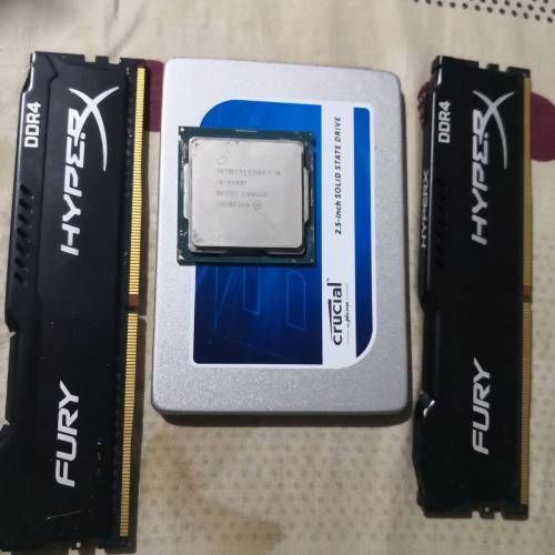 CPU 內存ddr4 8GB1條 SSD250GB