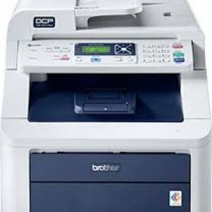 brother dcp 9010cn  彩色鐳射打印機 laser printer 不包好壞,可以接網線印文件,但...
