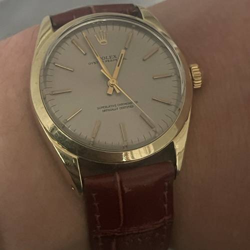 好L靚😆少有高質素 Rolex 1024 金套 全自動1570機芯 原裝包金扣 平𠃊到笑😂 $19800