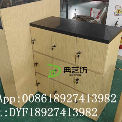 定做餐廳前台櫃，餐廳收銀台，前台收銀櫃，儲物櫃，餐廳茶水櫃定制，帶鎖抽屜儲物櫃...