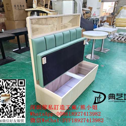 香港餐廳卡位梳化，餐廳枱櫈，儲物箱梳化家私，梳化卡座，餐廳家私枱櫈，香港防火牌...