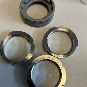 leica 原廠 L39 轉 M mount 一套35mm/50mm/90mm