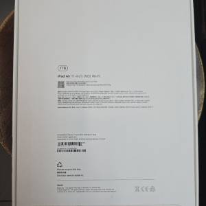 全新未開封 Apple iPad Air 11" (M3) Wi-Fi版 1TB 太空灰