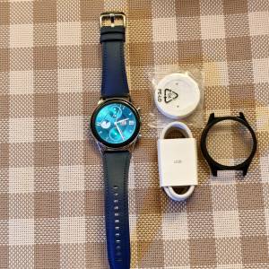 HONOR WATCH GS 3 真皮藍色錶帶版