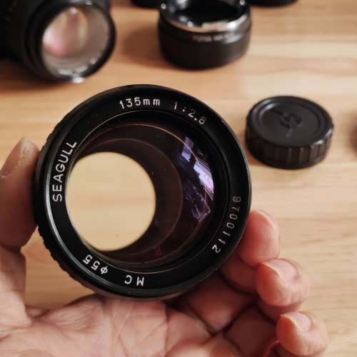 海鷗SEAGILL 135mm 1:2.8 for Minolta MD