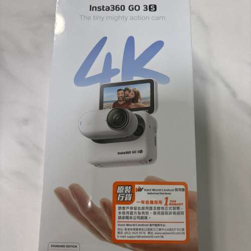 Insta 360 GO 3S 4K 運動相機 128GB