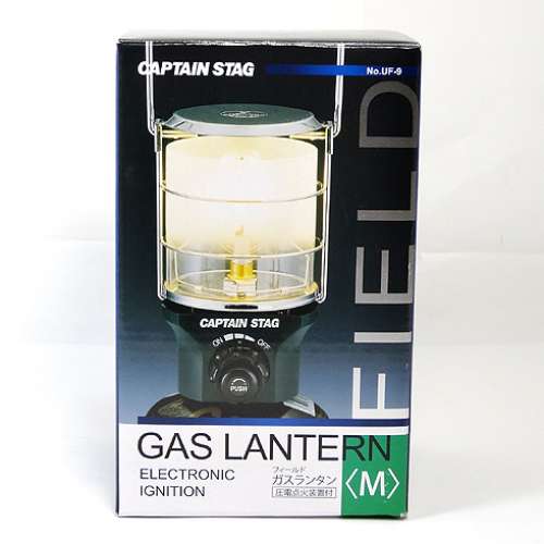 日本製造 Captain Stag field gas lantern UF-9, Captain Stag 戶外露營煤氣燈 UF-9