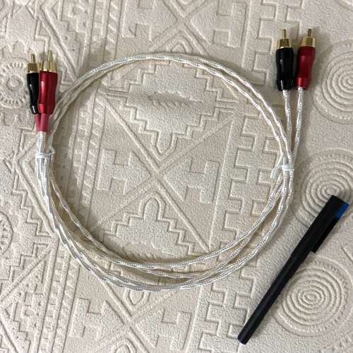 音效立體，通透！靚聲銀銅 訊號線一對