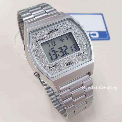 Montres Company 香港註冊公司 (32年老店) 卡西歐 CASIO 不鏽鋼錶帶 銀色 細錶徑 B...