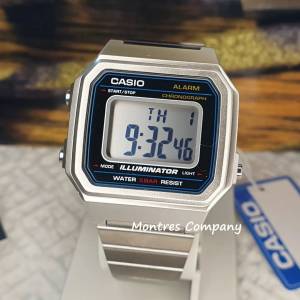 Montres Company 香港註冊公司(32年老店) 卡西歐 CASIO 七年電池壽命 不鏽鋼錶帶 B...