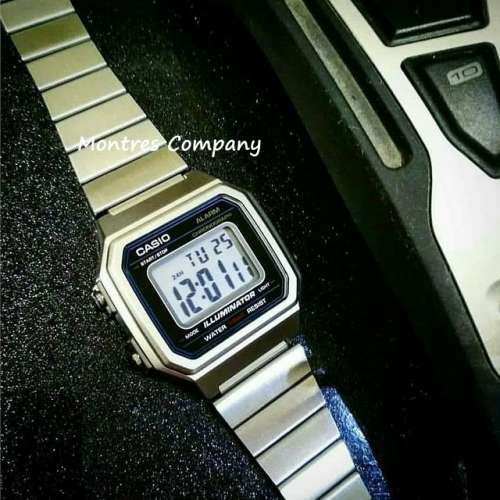 Montres Company 香港註冊公司(32年老店) 卡西歐 CASIO 七年電池壽命 不鏽鋼錶帶 B...