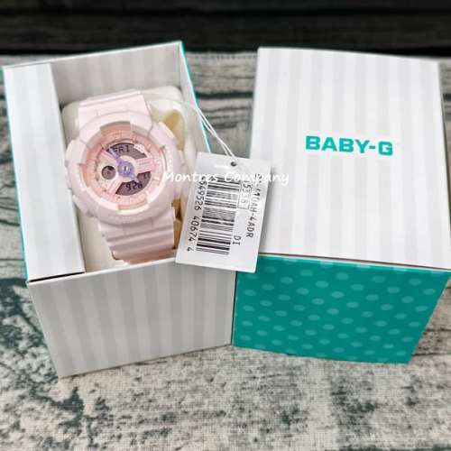 Montres Company 香港註冊公司(32年老店) 卡西歐 CASIO BABY-G BA-110AH-4A 休閒設...