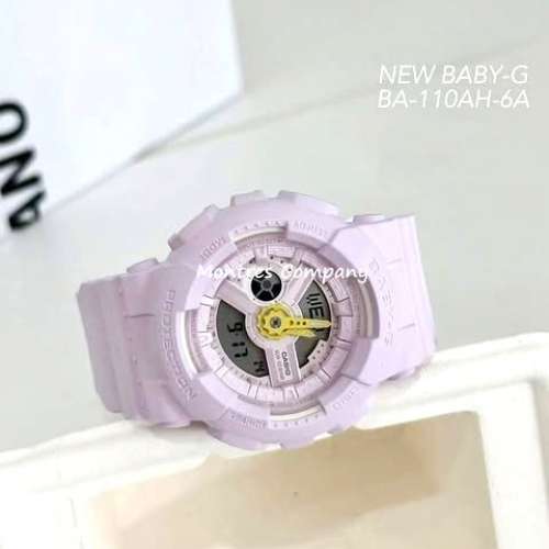 Montres Company 香港註冊公司(32年老店) 卡西歐 CASIO BABY-G 防震 BA-110AH-6A 休...