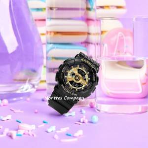 Montres Company 香港註冊公司 (32年老店) 卡西歐 CASIO Baby-G BA-110X-1A 黑金色 ...