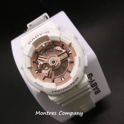 Montres Company 香港註冊公司 (32年老店) 卡西歐 CASIO BABY-G BA-110X-7A1 防震 ...