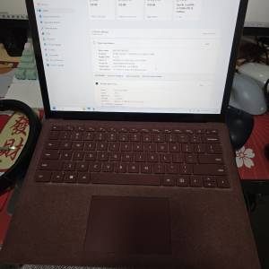surface laptop - i5-7200u，touch monitor， 壞電池，
