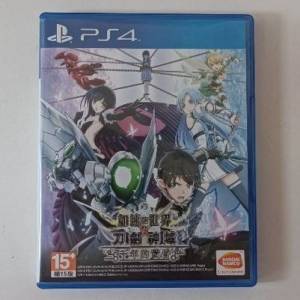 90%NEW PS4 加速世界 VS 刀劍神域 千年的黃昏