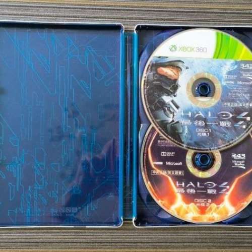 70%NEW XBOX 360 HALO 4 最後一戰 4 鐵盒版