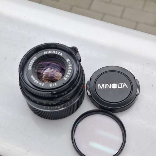 MINOLTA M-ROKKOR 40MM F2 M MOUNT
