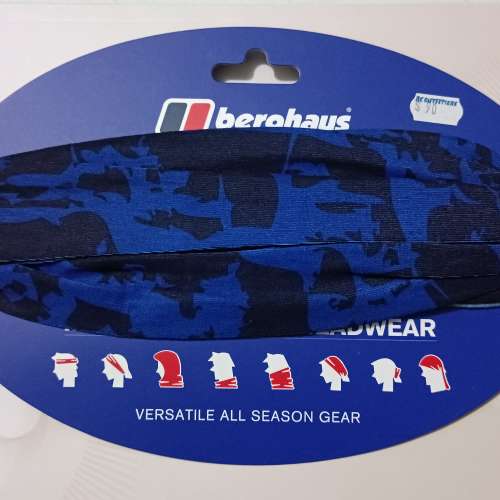 全新 Berghaus Live for Adventure Multifunctional Headwear 多功能頭巾/頸巾