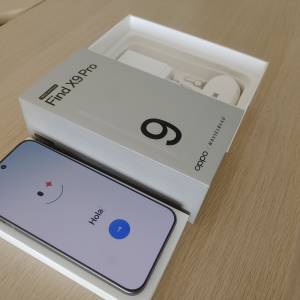 行貨 OPPO Find X9 Pro 5G 16+512GB  保養: 2026年10月31日