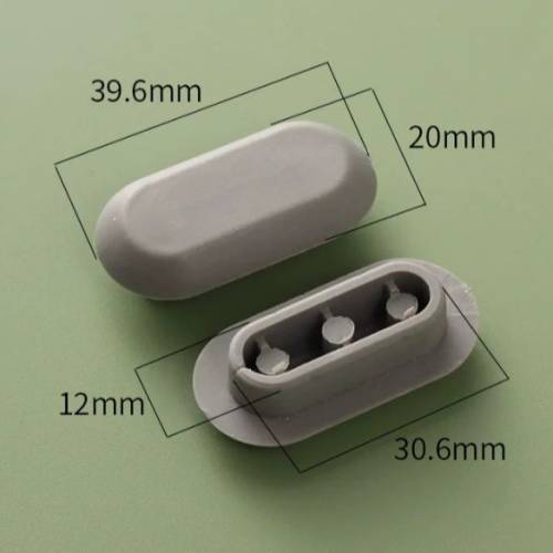 馬桶蓋防撞膠粒 + 白色玻璃膠150ml