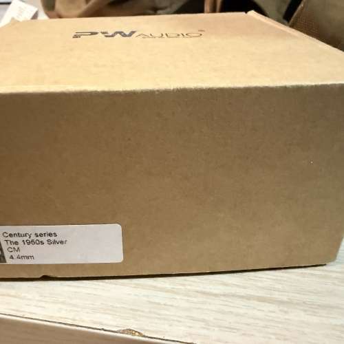 PW AUDIO 1950S silver CM4.4 99%新