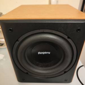 放全新開箱 Rogers ASB - 100active subwoofer 重低音喇叭