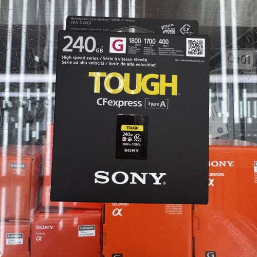 （全新）Sony Tough CF card CFexpress Type A 240GB 記憶卡