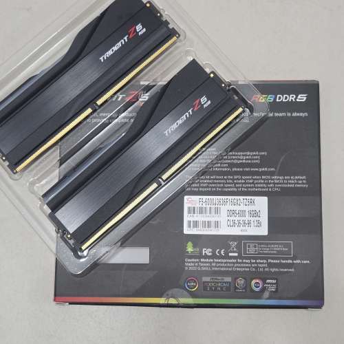 DDR5 G skill 6000 16Gx2