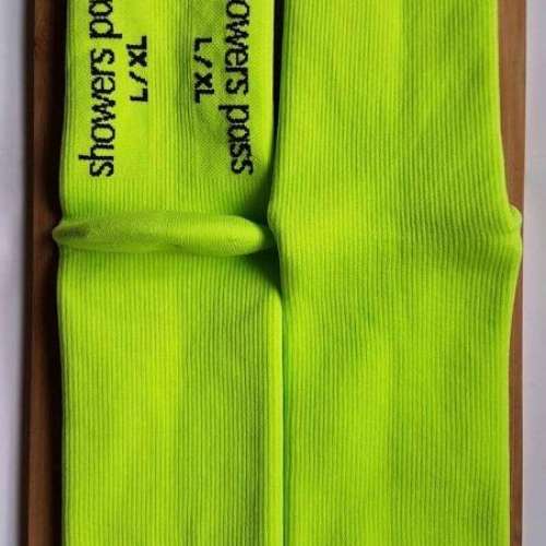 🇺🇸 美國Showers Pass Hi-Viz 螢光黃色 - 防水襪 L/XL碼 = 10-12號 / 44-46